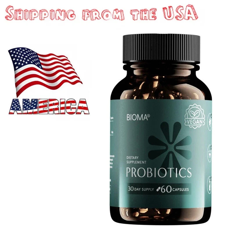 Bioma Probiotics 60 Capsules – Digestive Support, Maintaining Gut Health