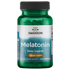 Swanson Melatonin 3 mg 120 Capsules
