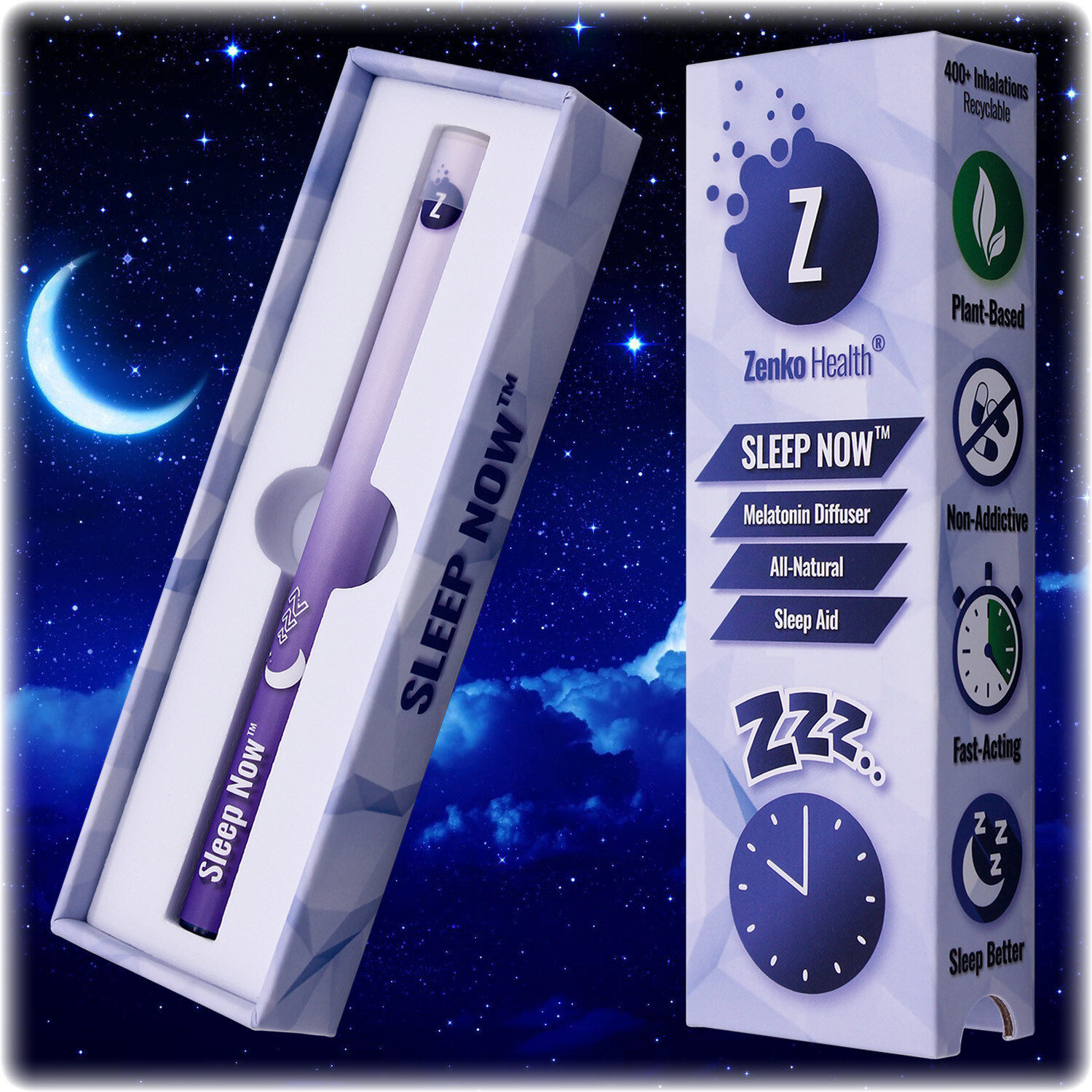 Sleep Now™ Melatonin Diffuser – All-Natural – Fast-Acting Sleep Aid