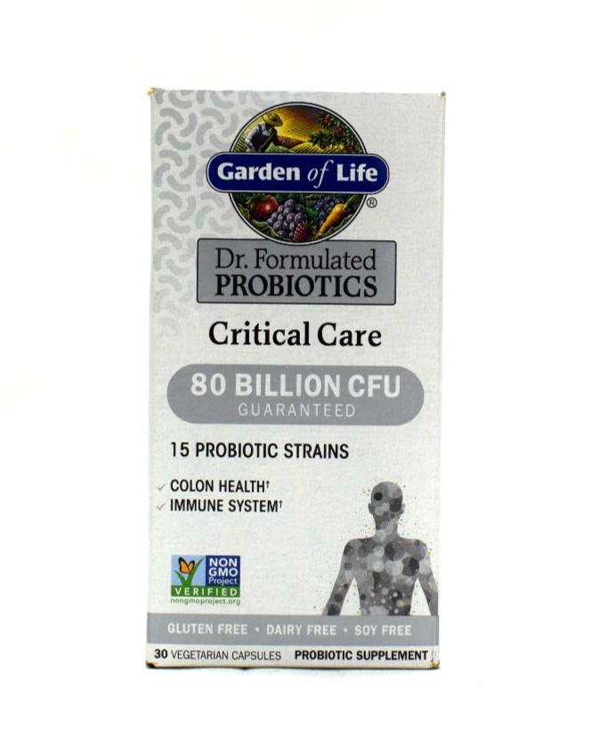 Garden of Life Dr. Formulated Probiotics 80 Billion CFU Capsule – 30 Count