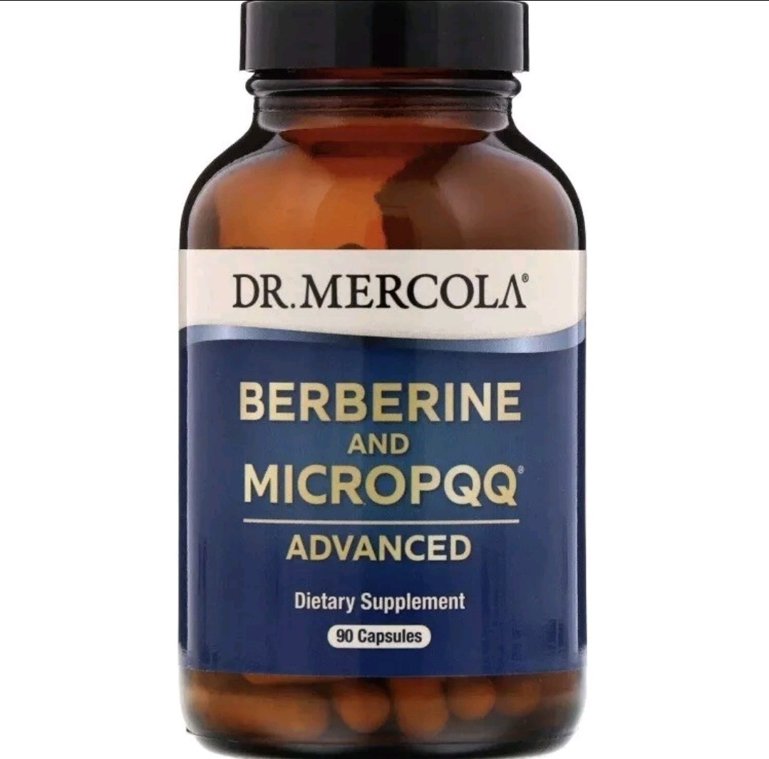 Dr. Mercola, Berberine and MicroPPQ Advanced, 90 Capsules