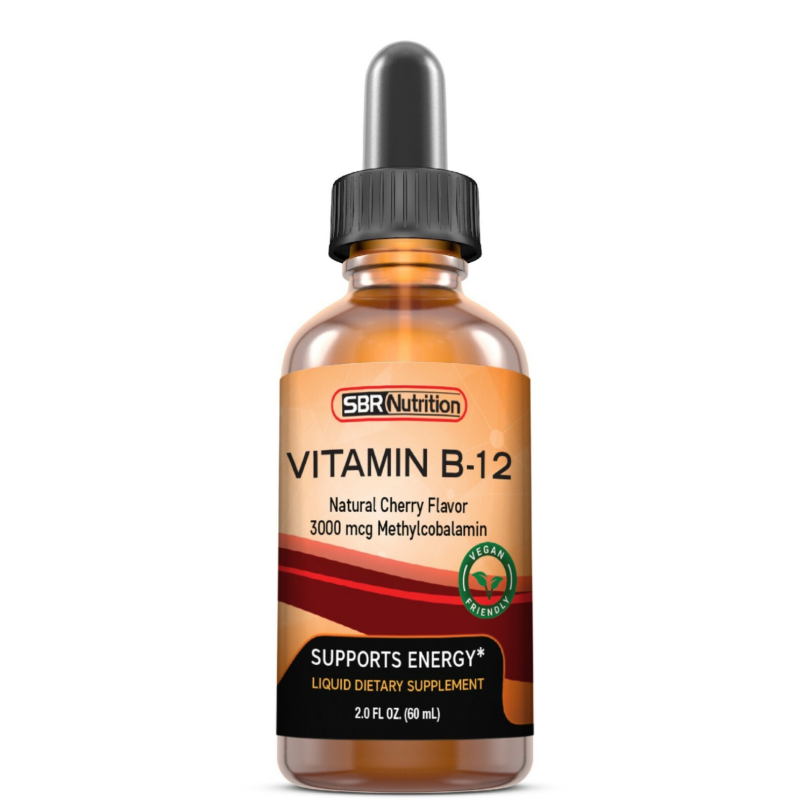 Vitamin B12 Sublingual Liquid Drops Methylcobalamin Vit B 12 3000mcg Per Serving