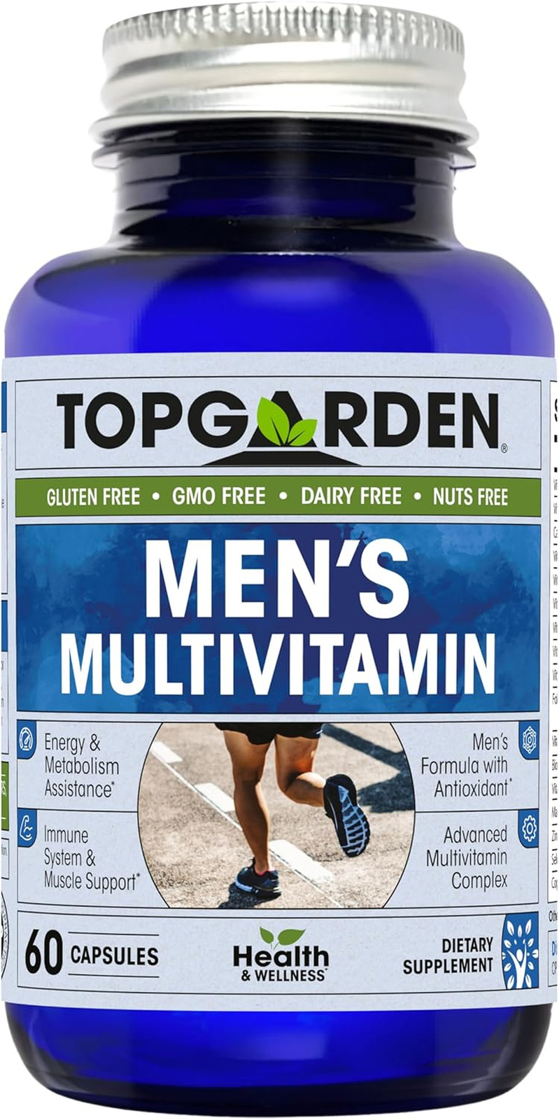 Men’S Multivitamin – Essential Multivitamins & Multiminerals Supplement A, C, D,