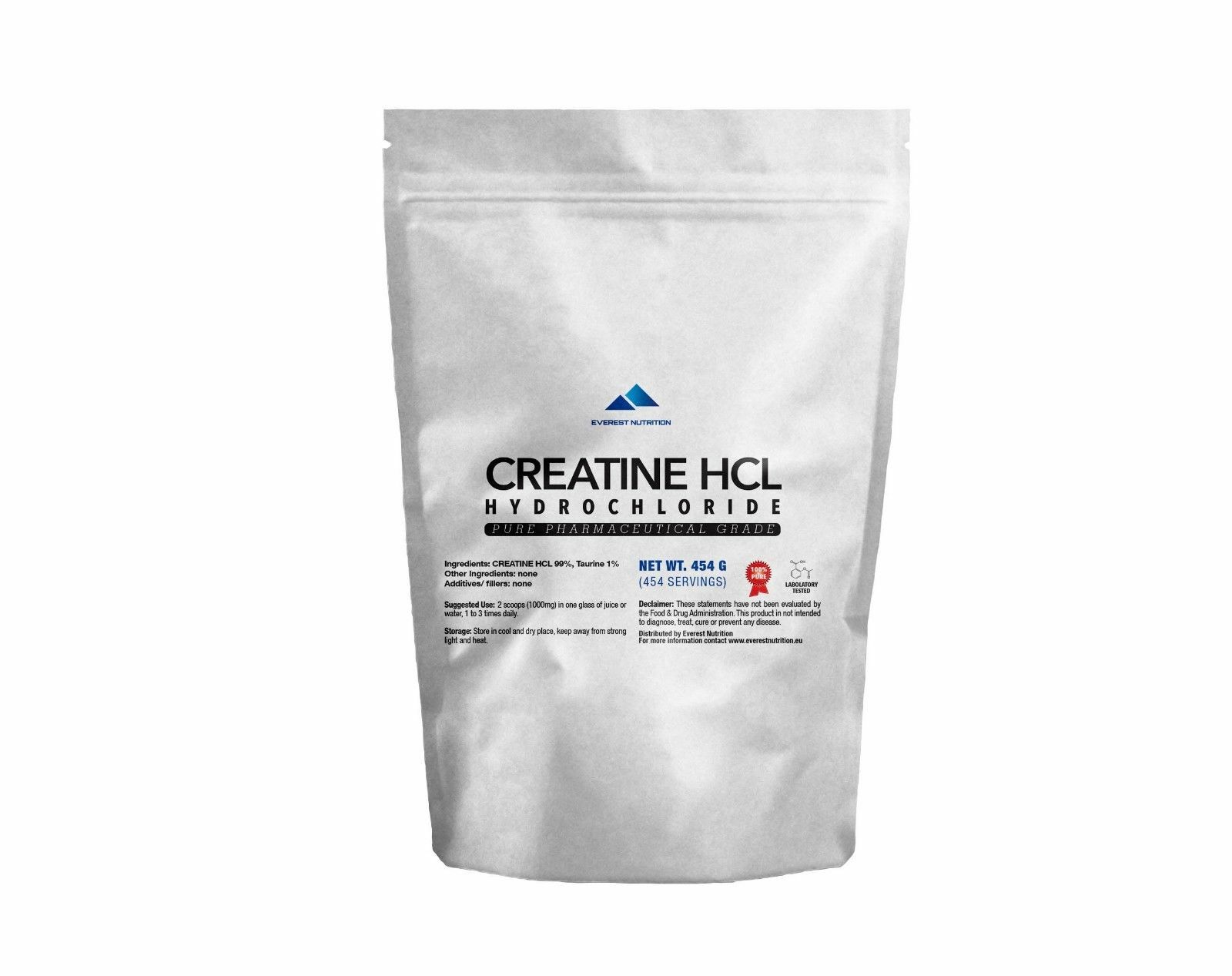 Creatine HCL Hydrochloride Powder – Strength, Endurance, Muscle, Workout Support