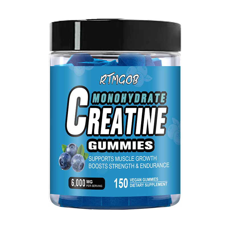 150 Counts Creatine Monohydrate Gummies – Increase Strength and Build Muscle