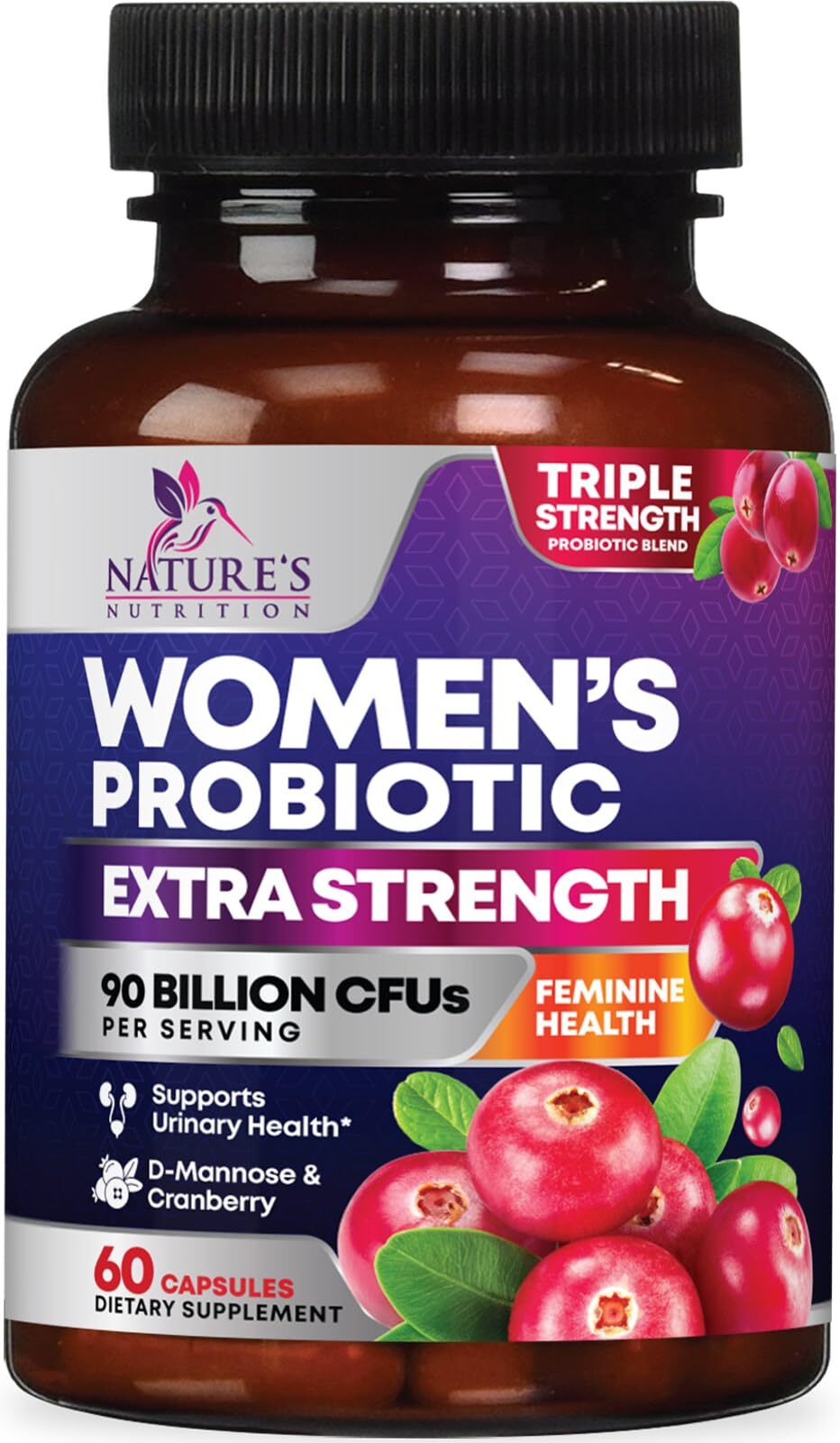 Formulated Probiotics for Women with Prebiotics – Womens Probiotic for Support