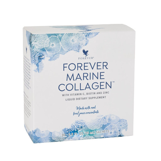 Forever Living Marine Collagen 30 Sachets in a box, To Get Youthful Looking Skin