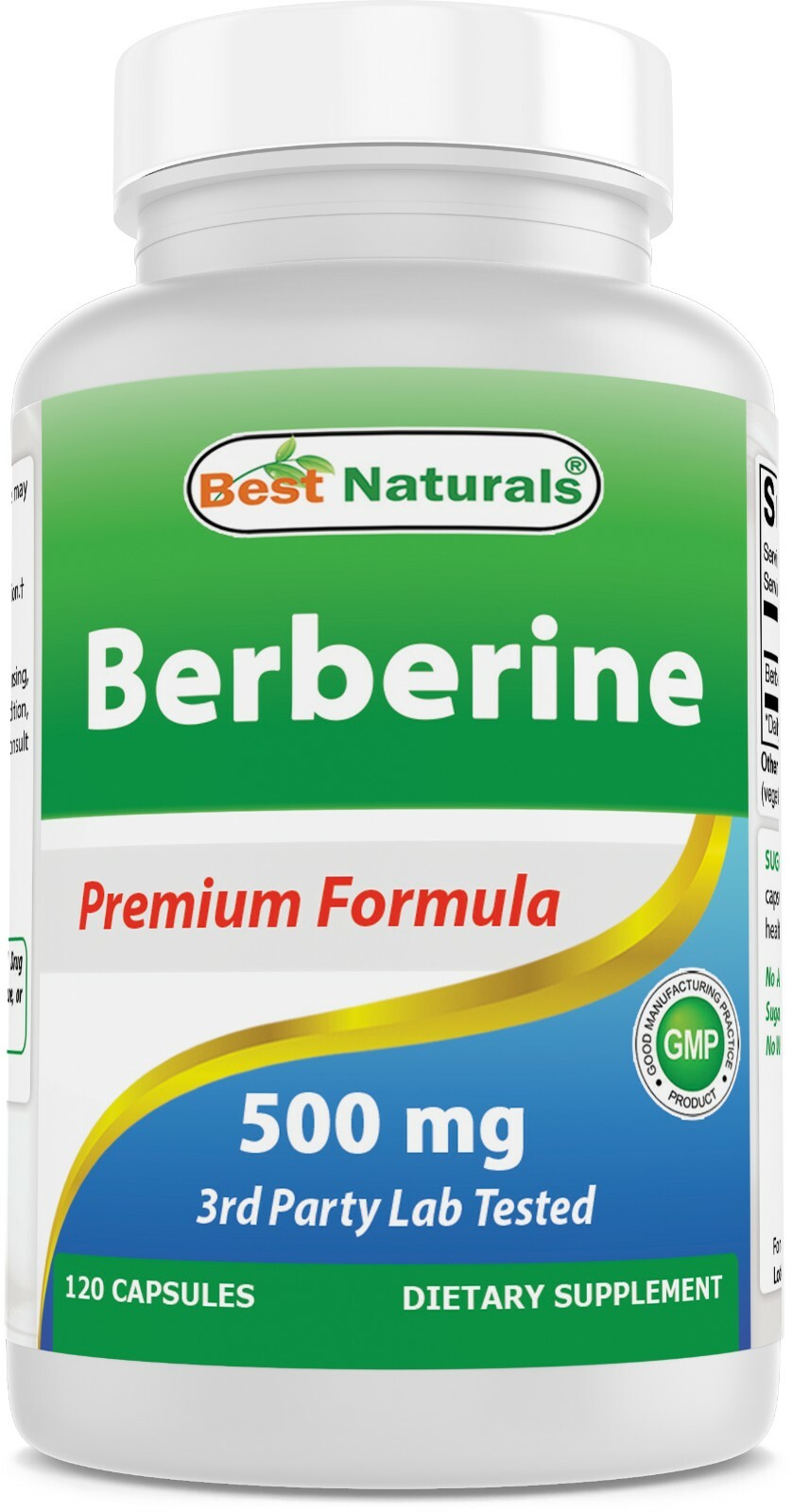 Best Naturals Berberine 500 mg 120 Capsules – Healthy Cholesterol