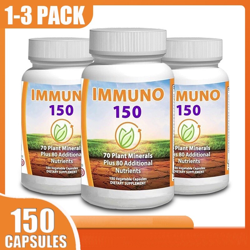 1-3Pack Immuno 150 The Ultimate Multi Vitamin Immune Booster 150 Capsules