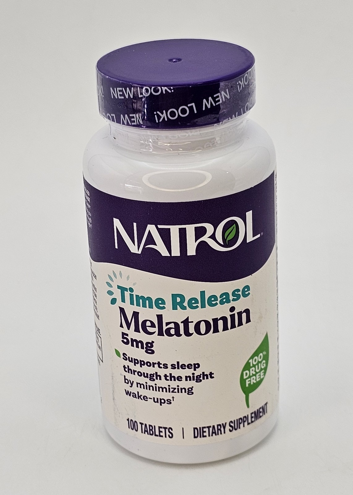 Natrol Melatonin – 5mg Time Release – 100 Tablets – Exp. 4/30/28