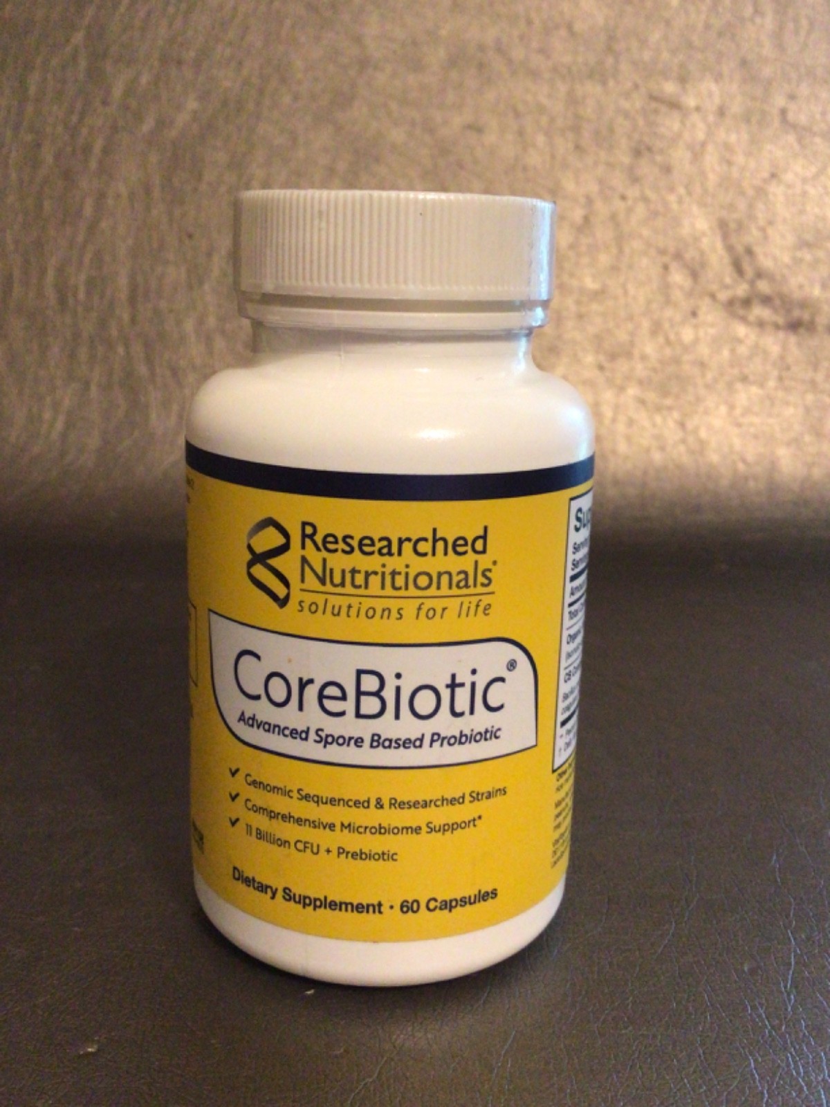 Researched Nutritional’s – CoreBiotic 11 Billion CFU Probiotic 60 Caps – READ