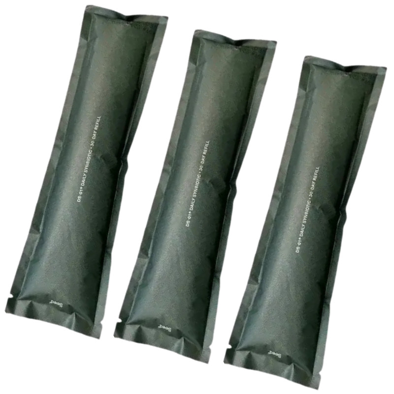 3 Pack Seed DS-01 Daily Synbiotic – Prebiotic Probiotic REFILL-60 Caps EXP 10/26