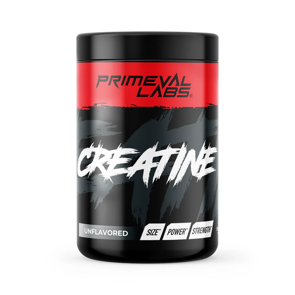 PRIMEVAL LABS CREATINE 5grams creatine monohydrate 60 servings BEST BY: 12/25