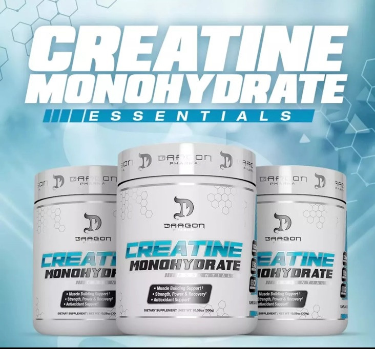 DRAGON PHARMA Creatine Monohydrate Aid Muscle Recovery Post-Workout Supplemen.s1