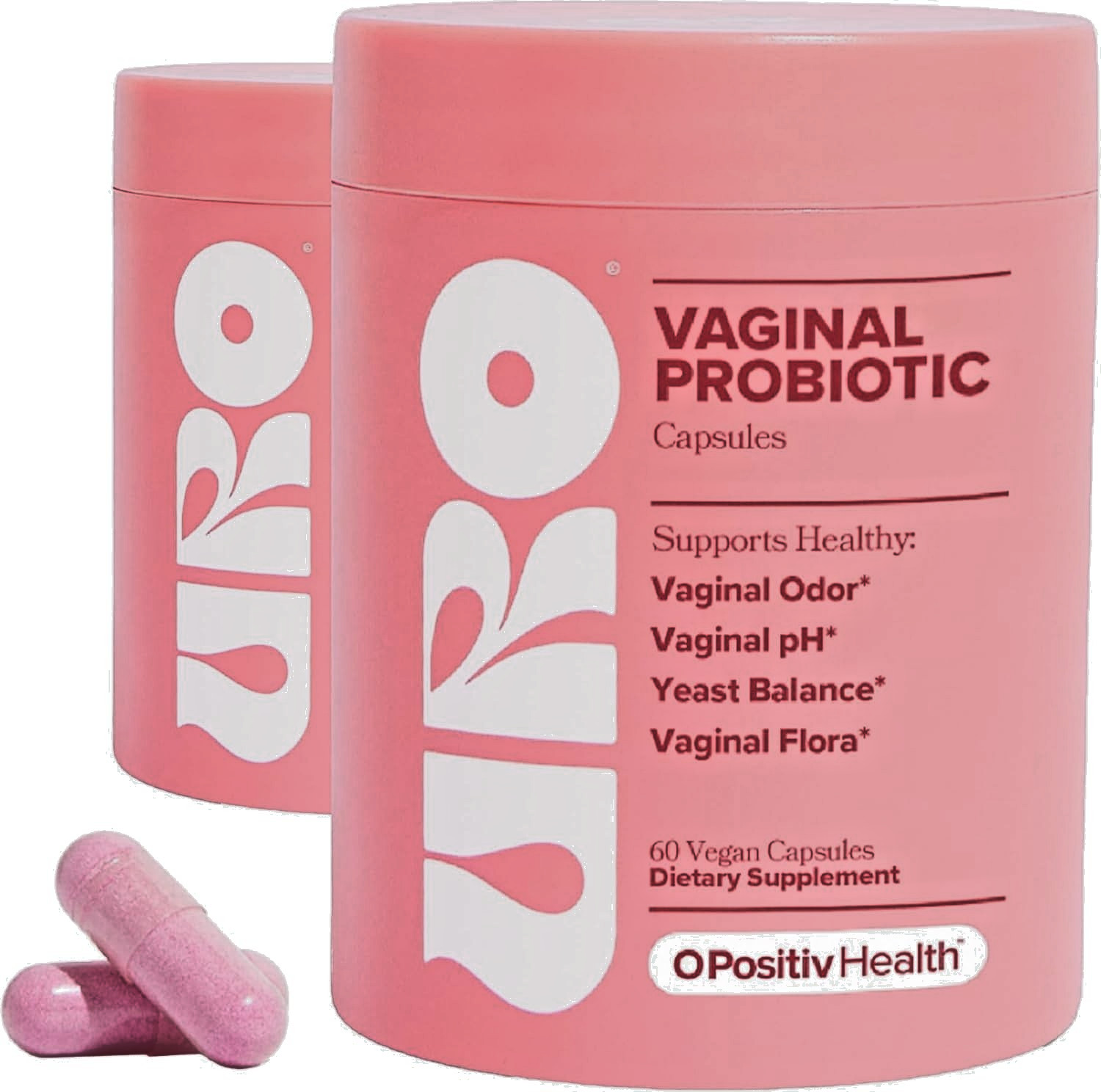 2PACK URO Vaginal Probiotics for Women Women’S – Promote Healthy Vaginal Odor &