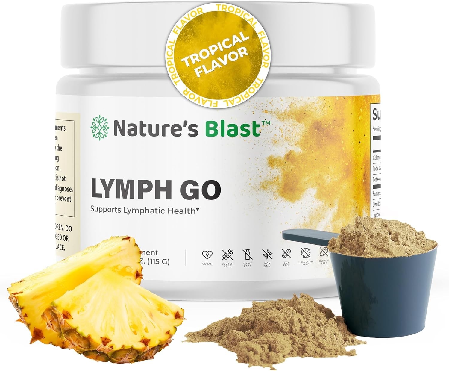 Lymph Go – Lymphatic Drainage Supplement for Women & Men – Lymph System Support