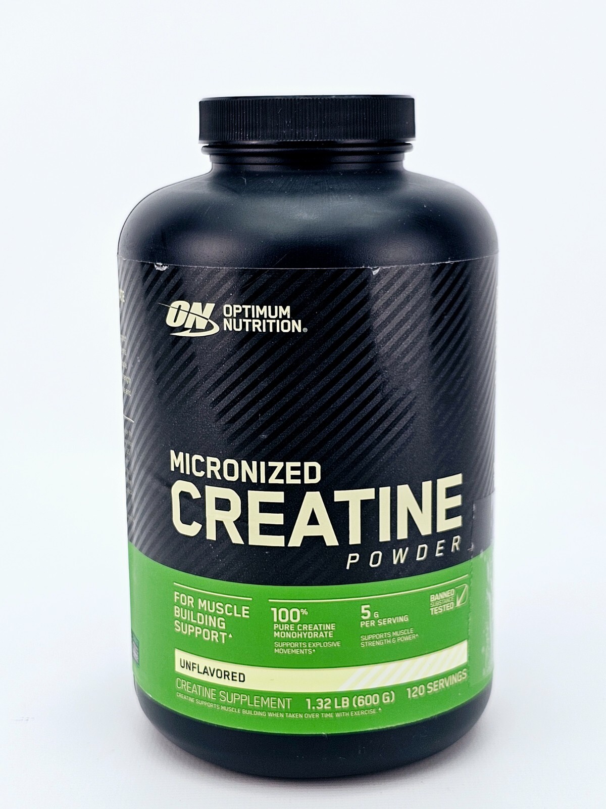 Optimum Nutrition Micronized Creatine Powder Unflavored 1.32 lb BB6/26