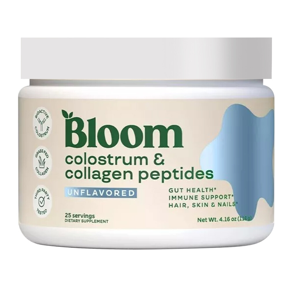 Bloom Nutrition Bovine Colostrum Powder for Gut Health, Immune Support, Hair