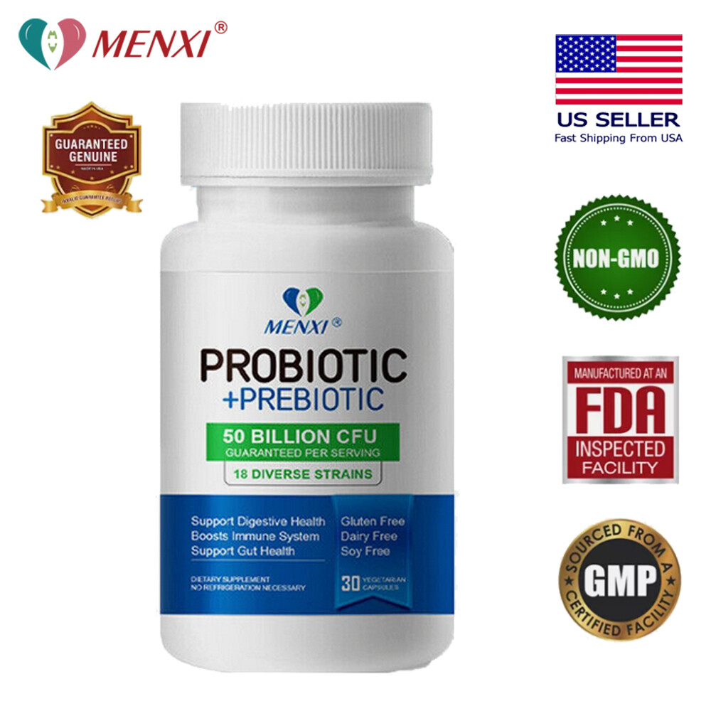 Probiotics 50 Billion CFU Potency Digestive Immune DIGESTIVE Health 30 Tablets