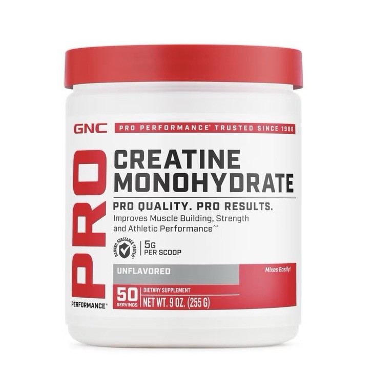 GNC ProPerformance Creatine Monohydrate 50 Servings