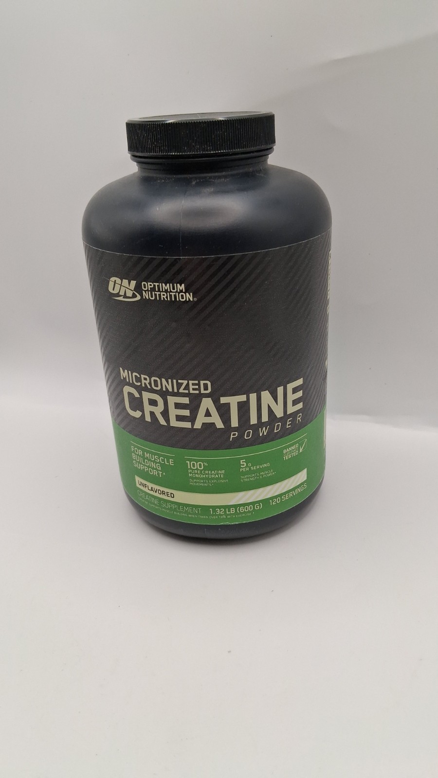 Optimum – Nutrition Micronized Creatine Powder, Unflavored 1.32LB (120 Servings)