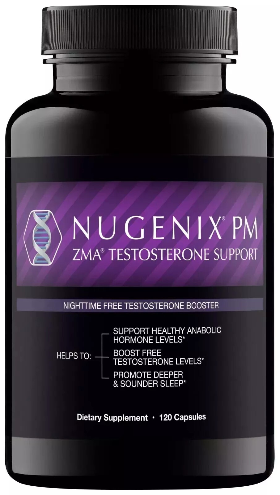 NUGENIX PM ZMA – Nighttime Testosterone Booster / Sleep Support 120 Ct EXP 12/26