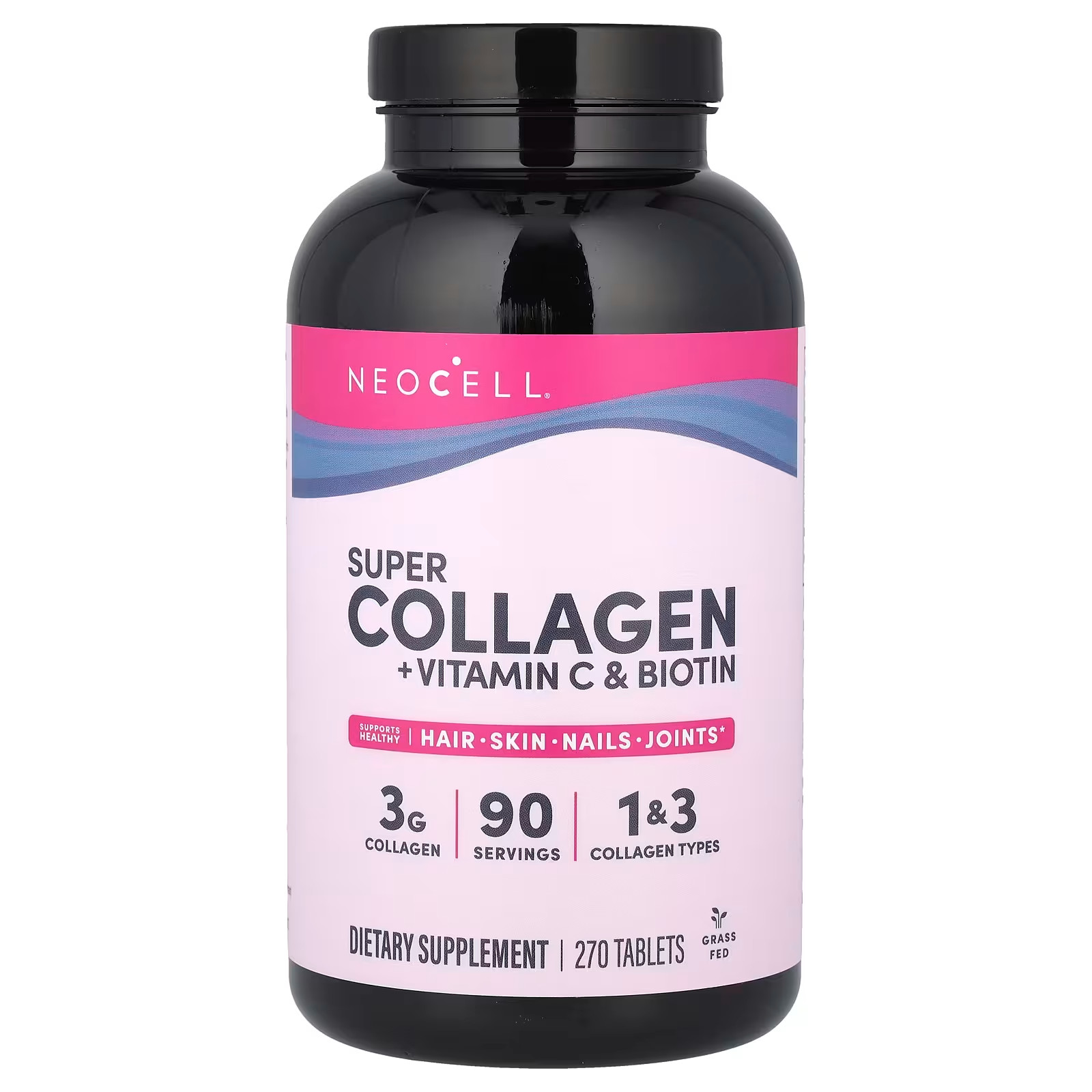 NeoCell Super Collagen + Vitamin C & Biotin Dietary Supplement 270 Tablets