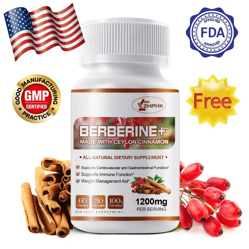 Berberine hydrochloride helps antibacterial anti-inflammatory immune metabolic