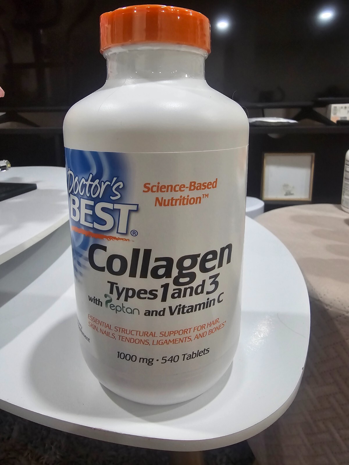 Doctor’s Best Best Collagen Types 1 and 3 vitamin c 540 tablets free shipping.