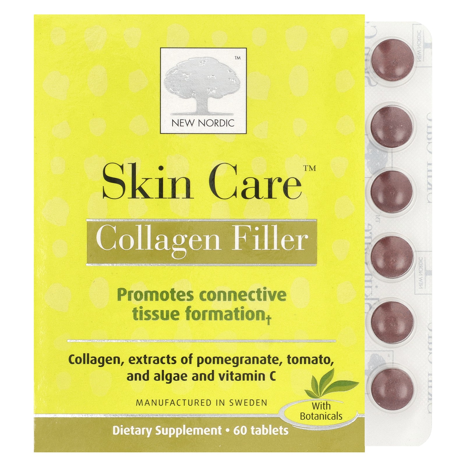 Skin Care™, Collagen Filler, 60 Tablets