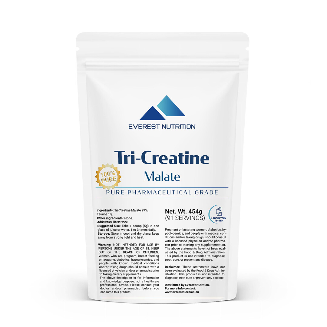 Tri-Creatine Malate TCM Powder – Lean Muscle, Strength, Performance & Recovery
