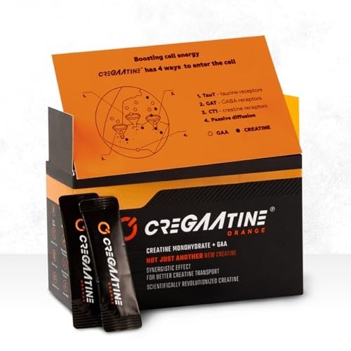 CreGAAtine Micronized Creatine Monohydrate + GAA | Increase Strength No Water…