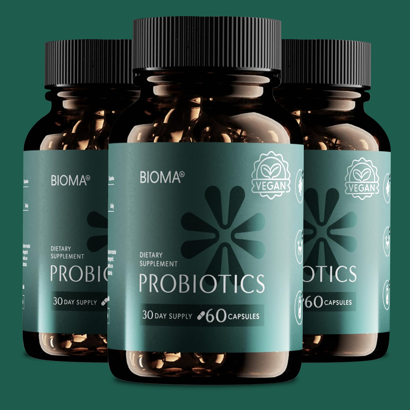 Bioma Probiotic – Bloating Relief, Synbiotic Gut & Digestive Health – Prebiotics