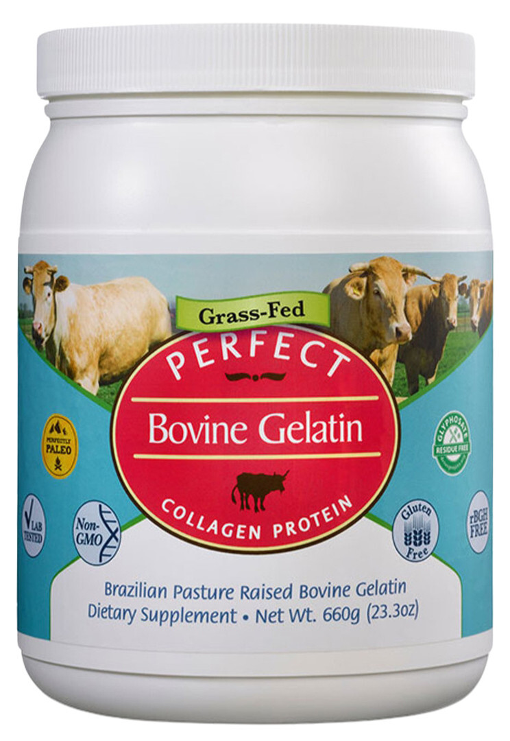 Perfect Bovine Gelatin Collagen Peptides 660 Grams by Perfect Supplements