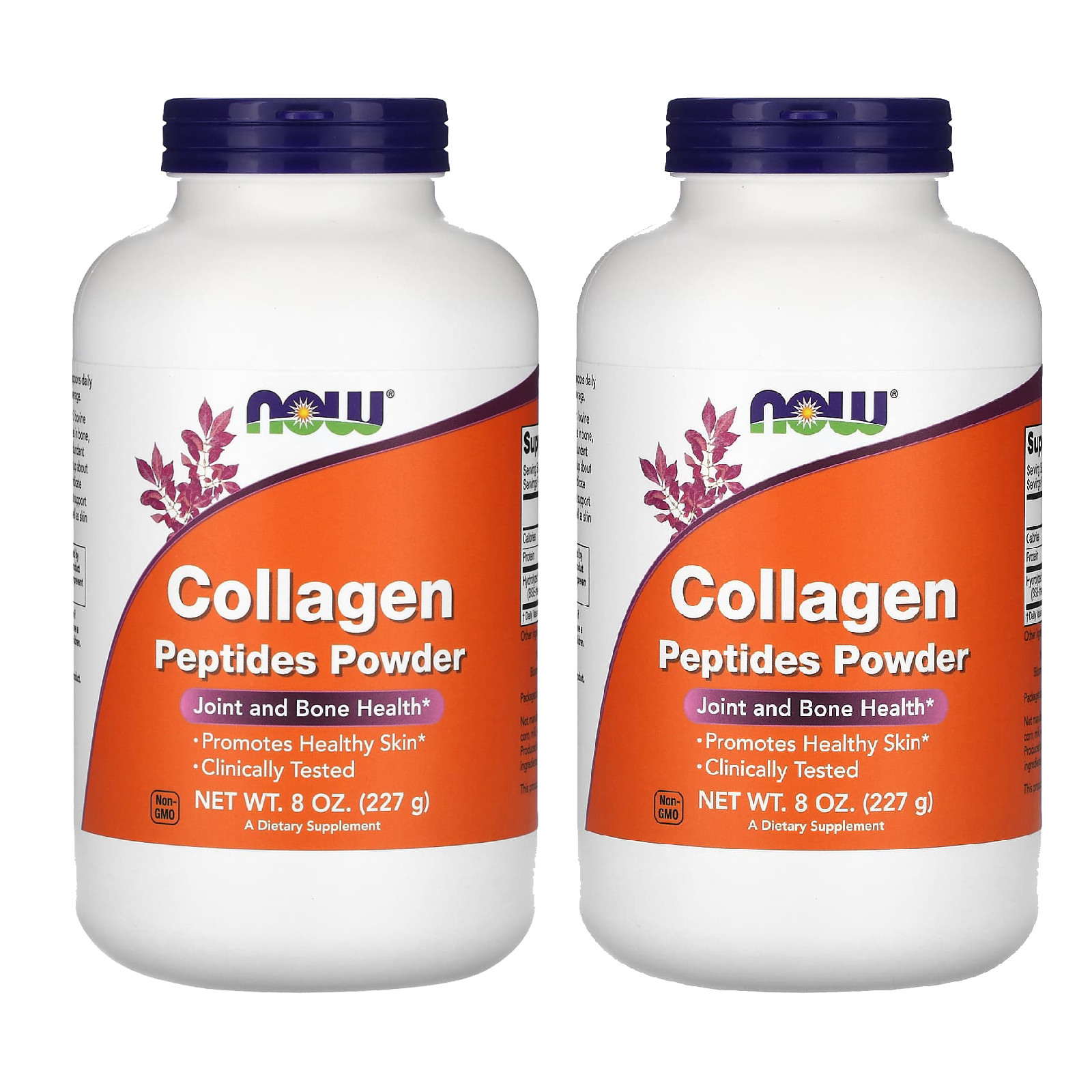 Now Foods (2 PACKS) Collagen Peptides 8 oz Powder