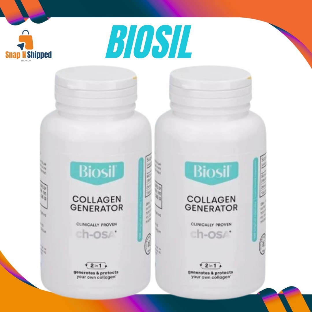 BioSil Collagen Generator – 240 Capsules (2 Bottles)