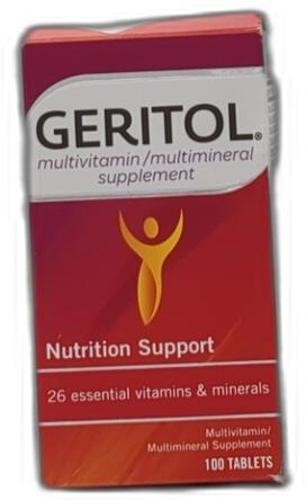 *2027-9-30* Geritol Multi-Vitamin Nutritional Support Tablets, Balance of 26