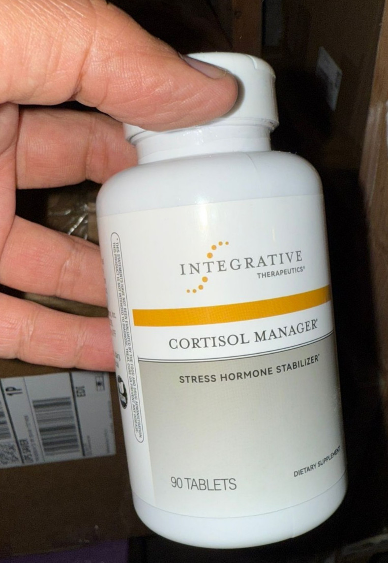 CORTISOL MANAGER | Integrative Therapeutics | Stress Hormone Stabilizer | 90 Tbs