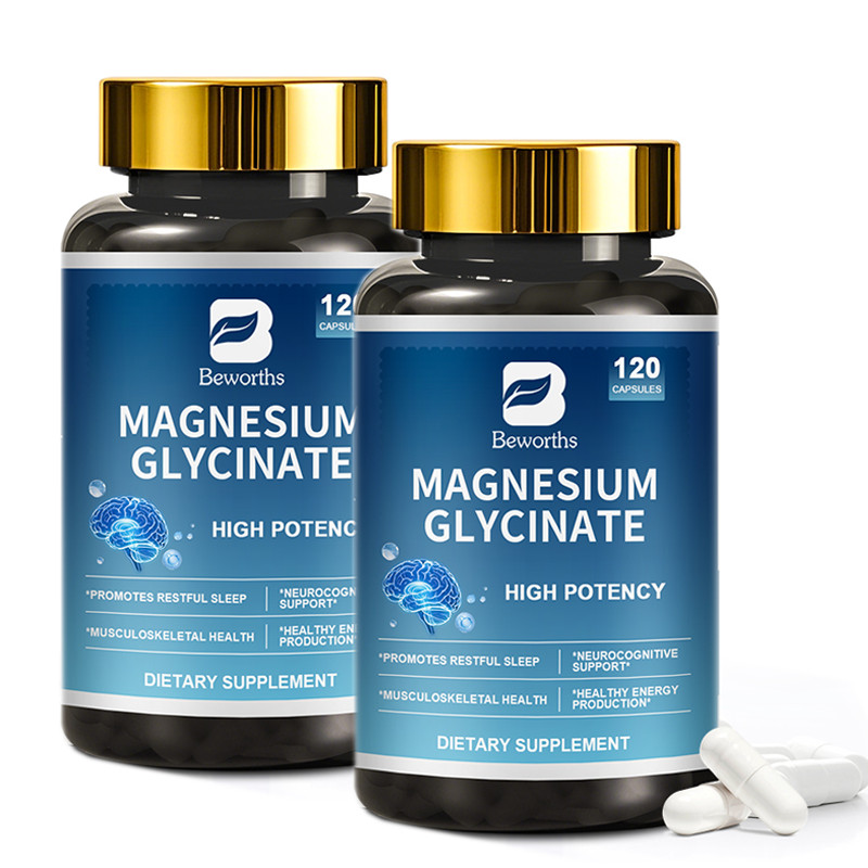 240Pills Magnesium Complex with Ashwagandha For Sleep Stress Relief Support Bone