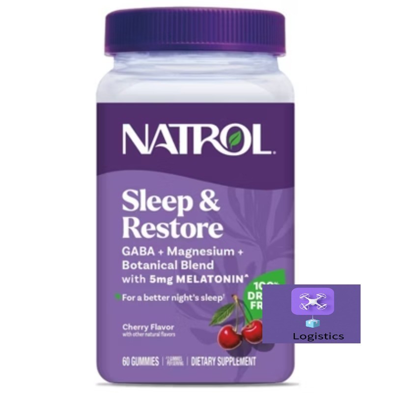 【Quick Completion】Natrol Restore Melatonin Gummies – 60ct