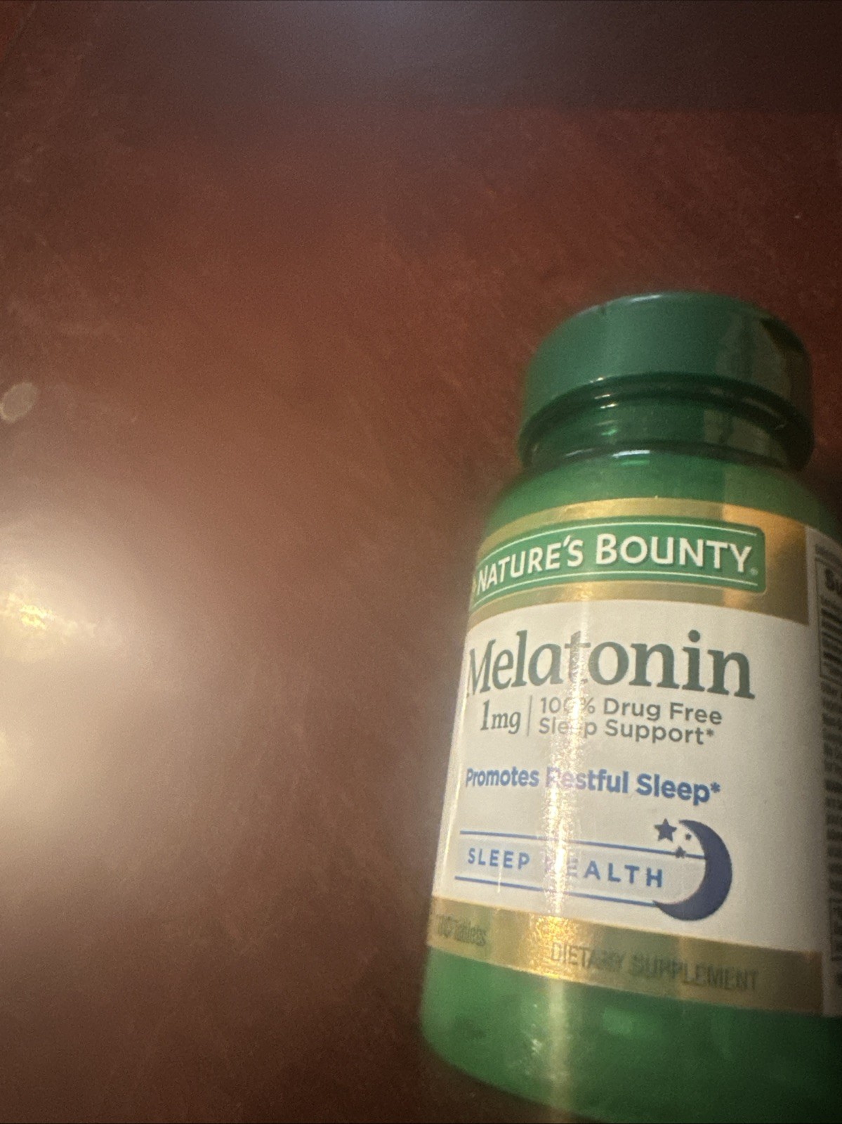 Natures Bounty Melatonin 1mg Dietary Supplement 180 Tablets Sleep Exp 12/28