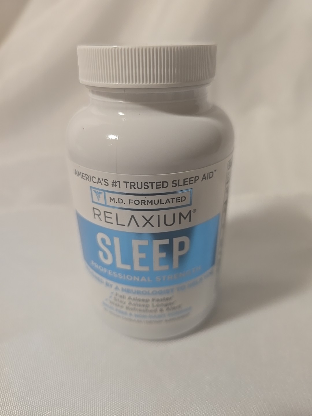 RELAXIUM SLEEP 5mg Melatonin Vegan Caplets Magnesium