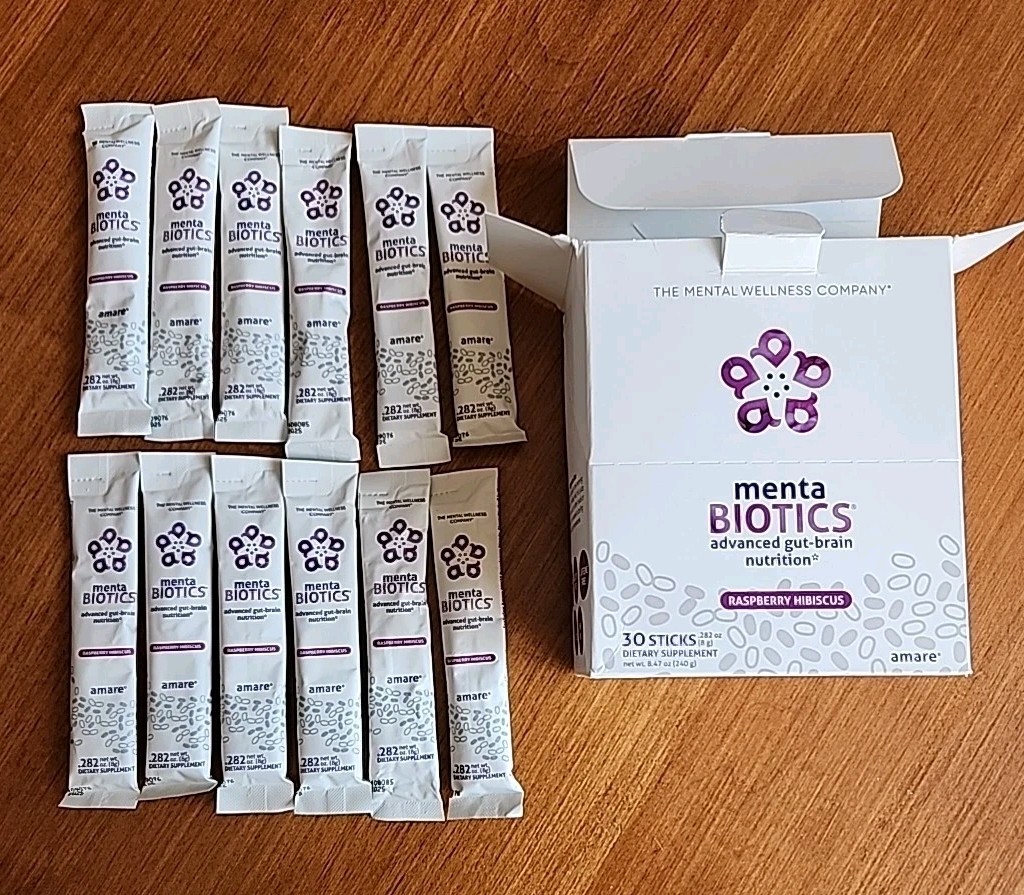 amare mentabiotics Raspberry Hibiscus 12 Sticks Exp. 12/25