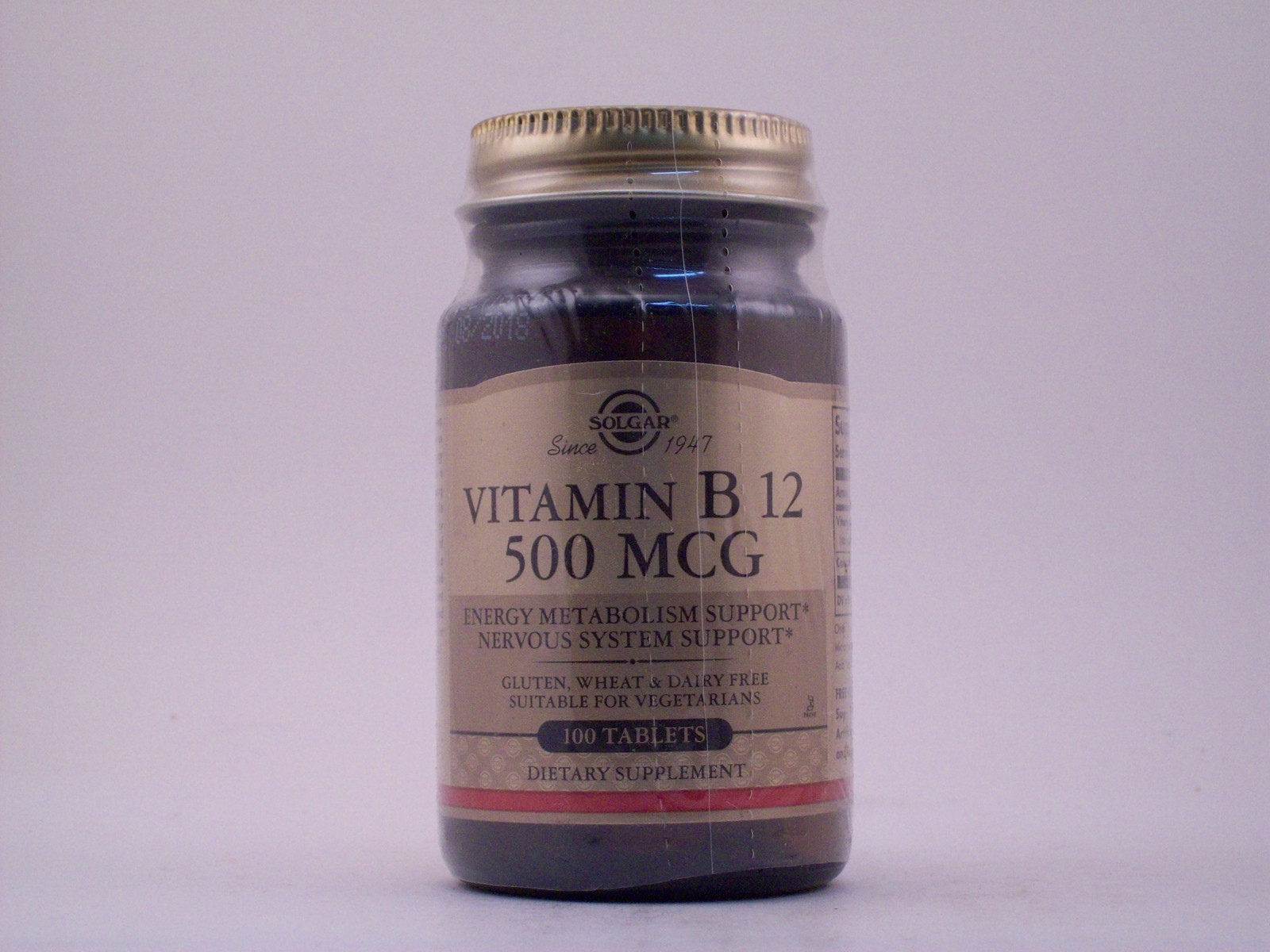 Vitamin B12 500mcg 100 Tablets