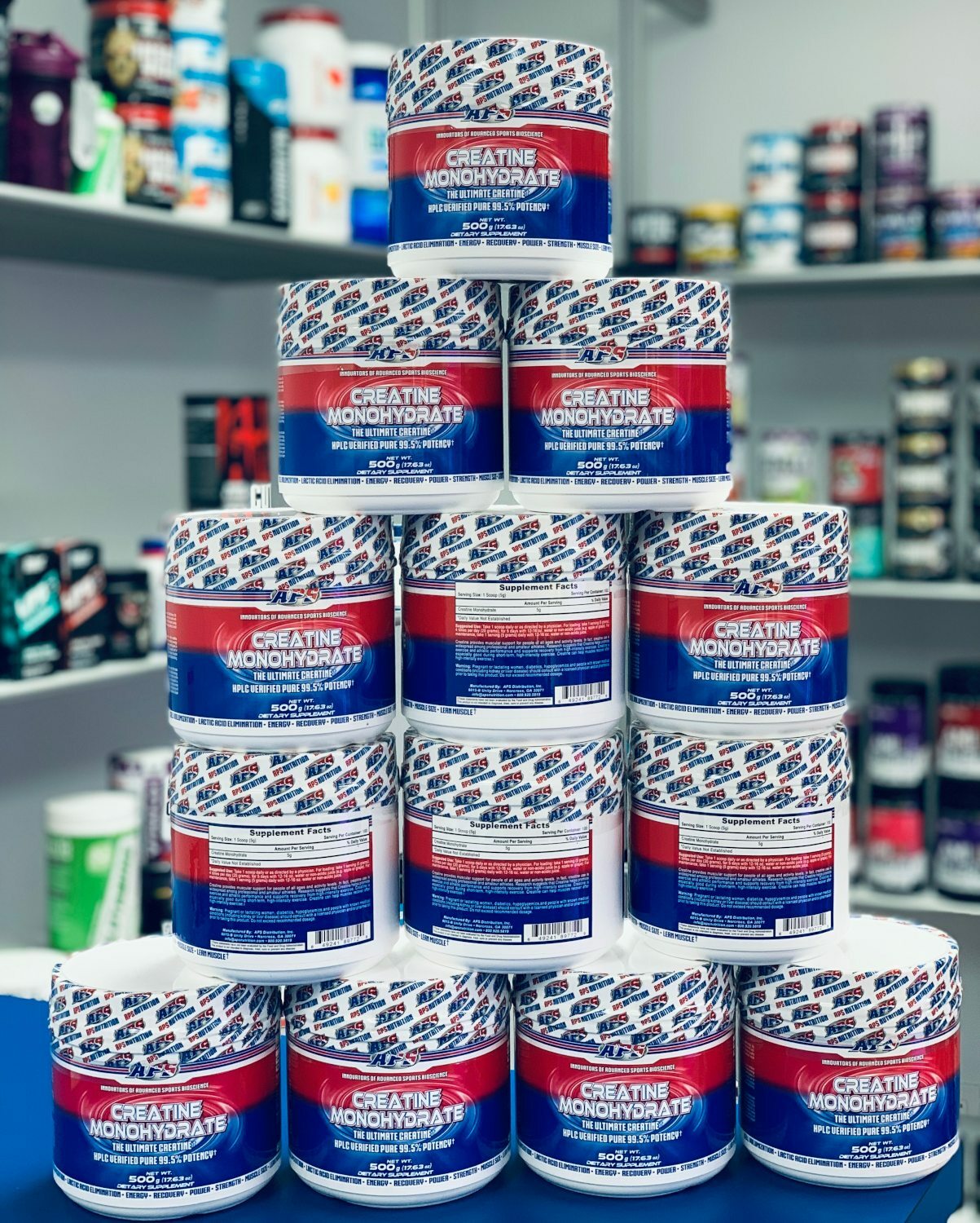 APS CREATINE MONOHYDRATE Powder HPLC Pure Potency 100 Servings 500g Grams Size