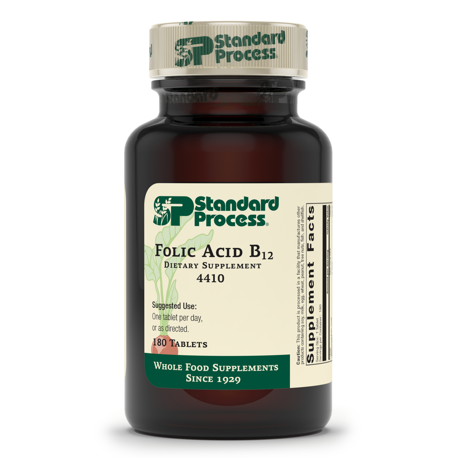 Standard Process – Folic Acid B12 – 180 Tablets