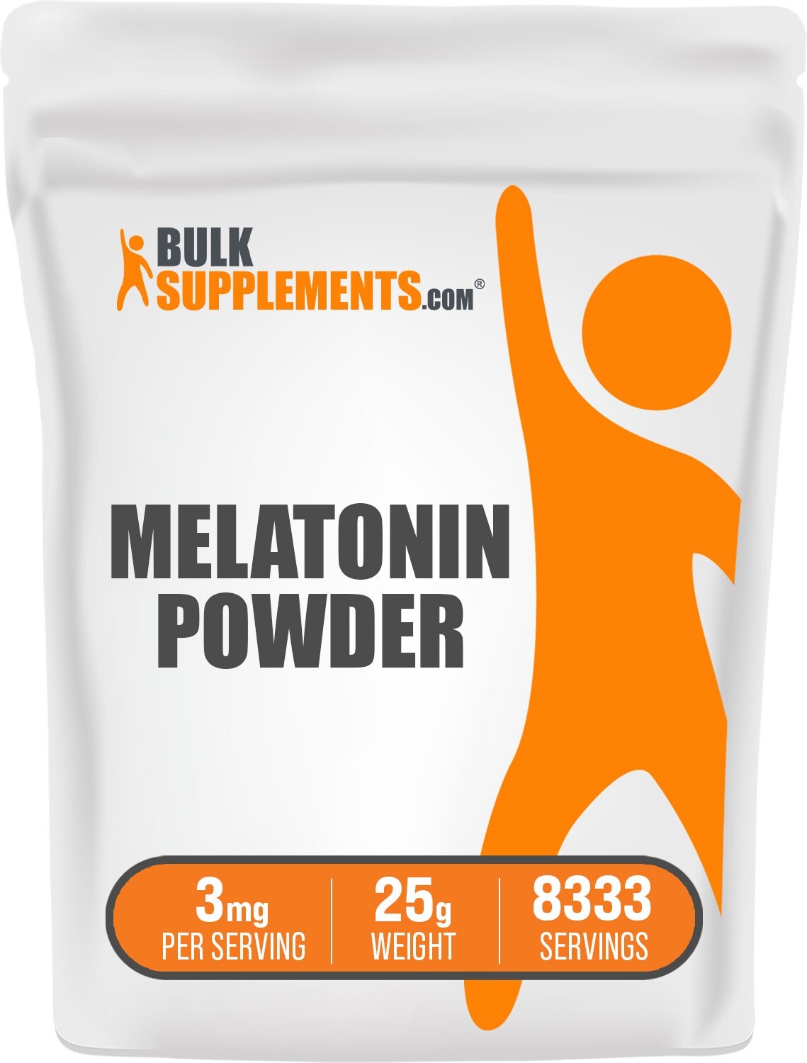 BulkSupplements Melatonin Powder 25g – 3mg Per Serving