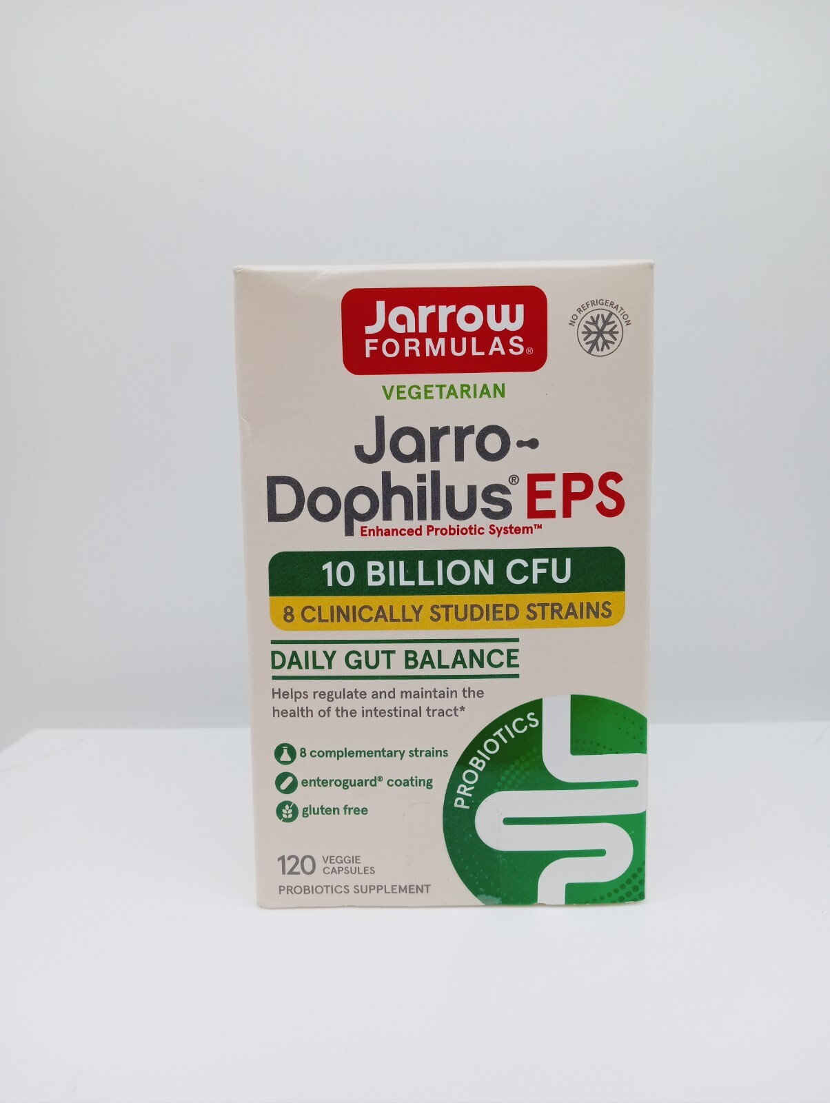 Jarrow Formulas Jarro-Dophilus EPS 10 Billion CFU Supplement 120 Caps Exp 3/2026