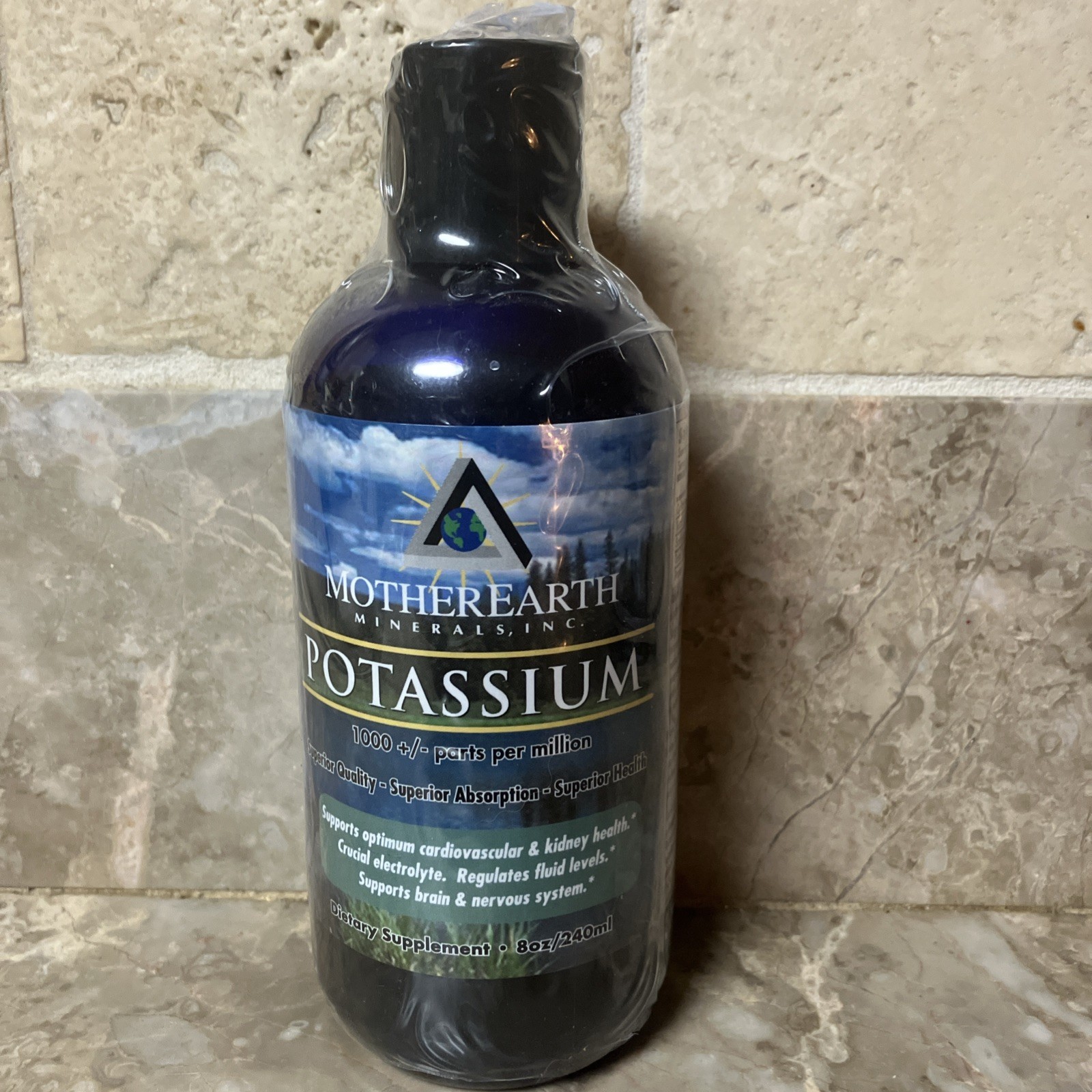 Mother Earth Potassium 8 Oz Supports Heart, Muscle & Cellular Health