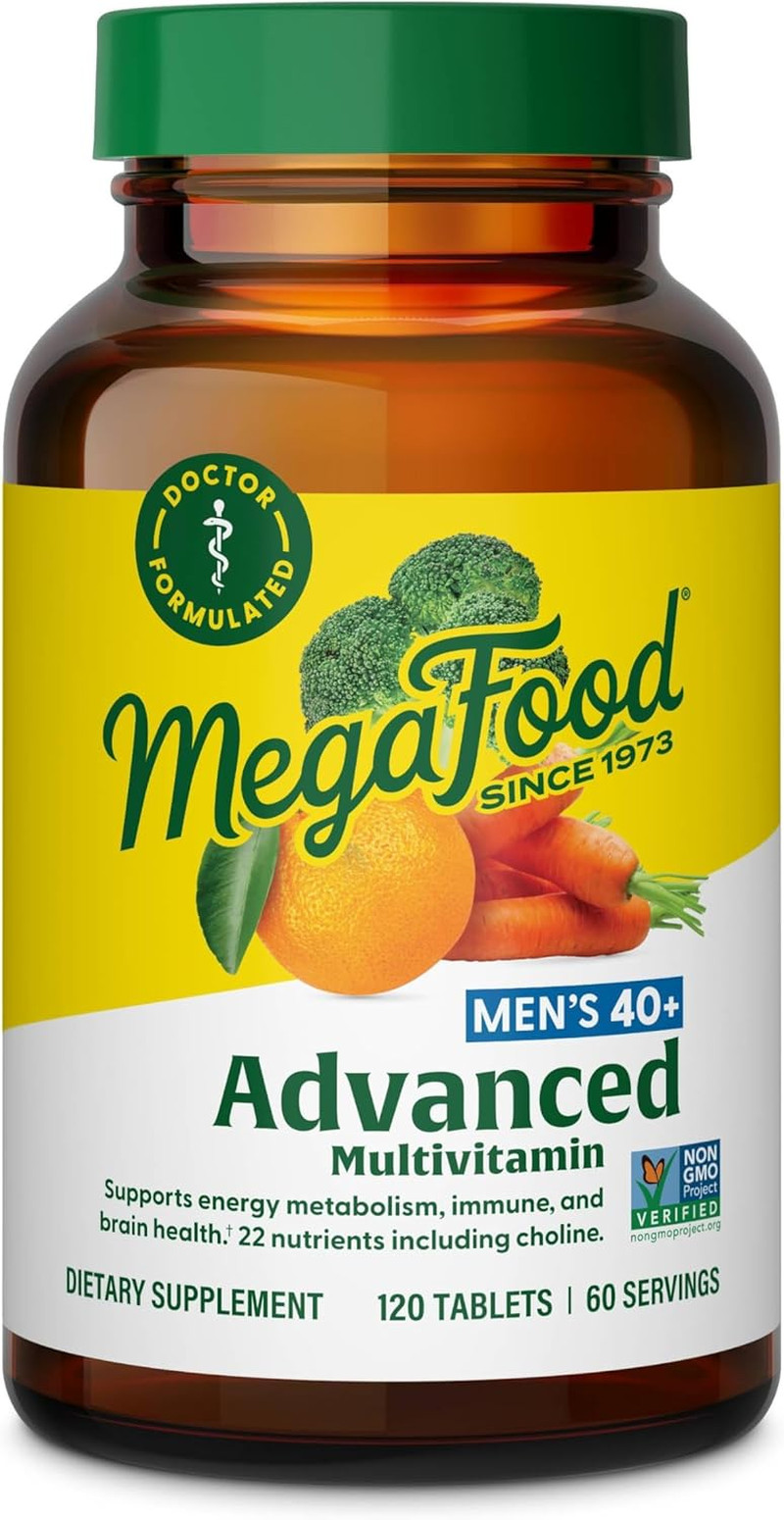 Men’S 40+ Advanced Multivitamin for Men – Dr-Formulated – Choline, Vitamin B, Vi